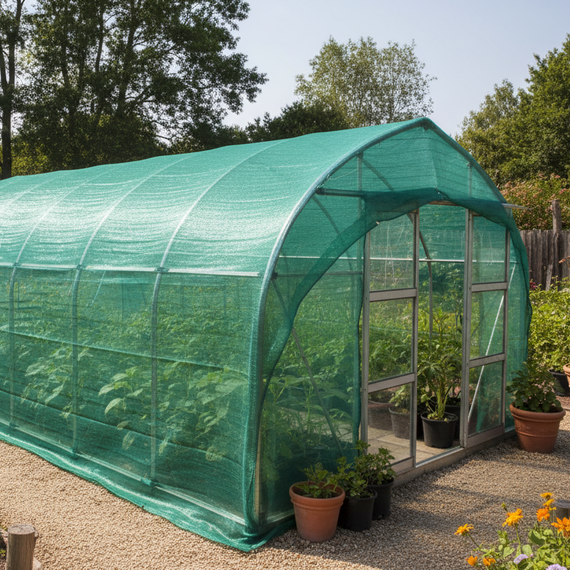 maybe over a greenhouse