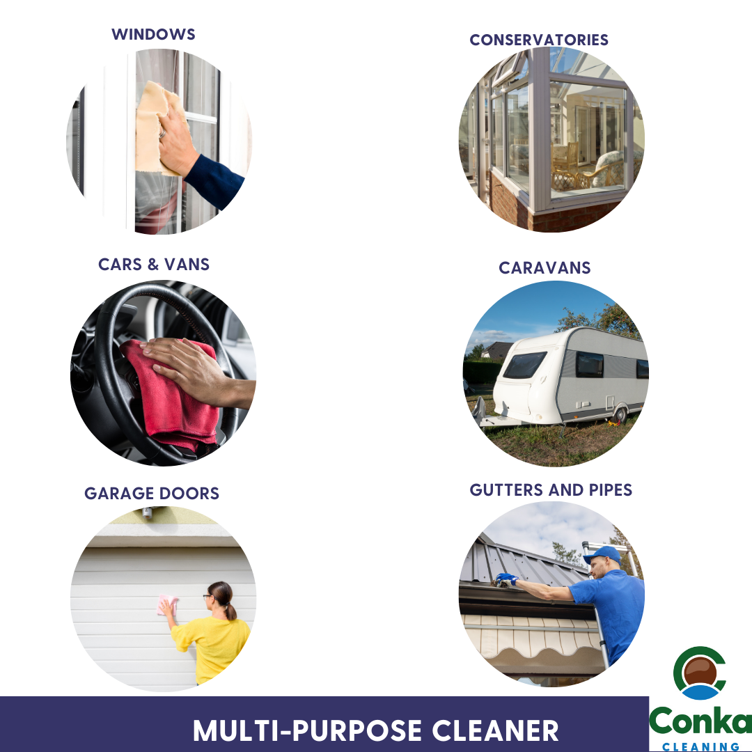 Polytex Pro Concentrate UPVC, Plastic Surface Cleaner 2.5ltr