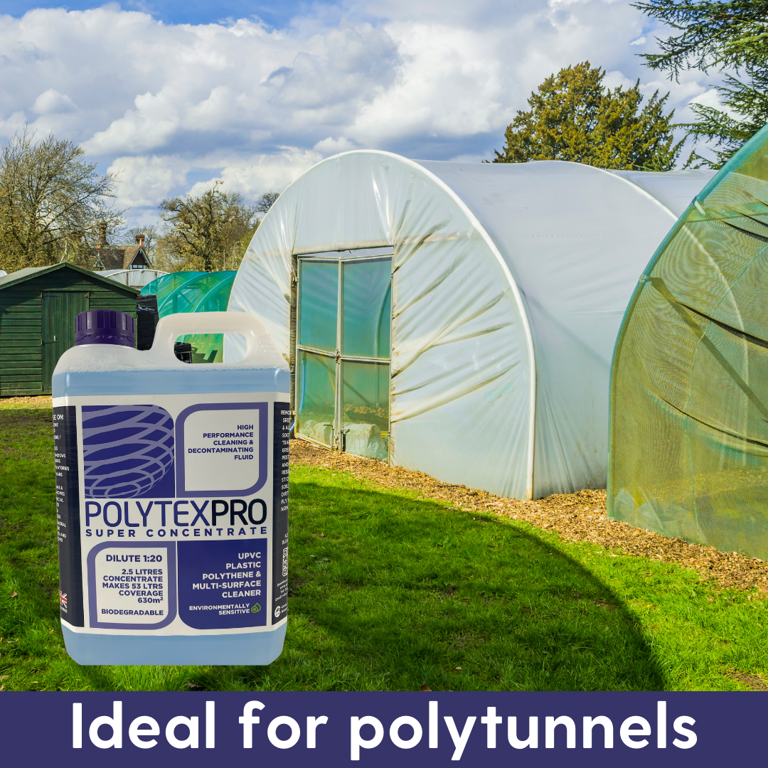 Polytex Pro Concentrate UPVC, Plastic Surface Cleaner 2.5ltr