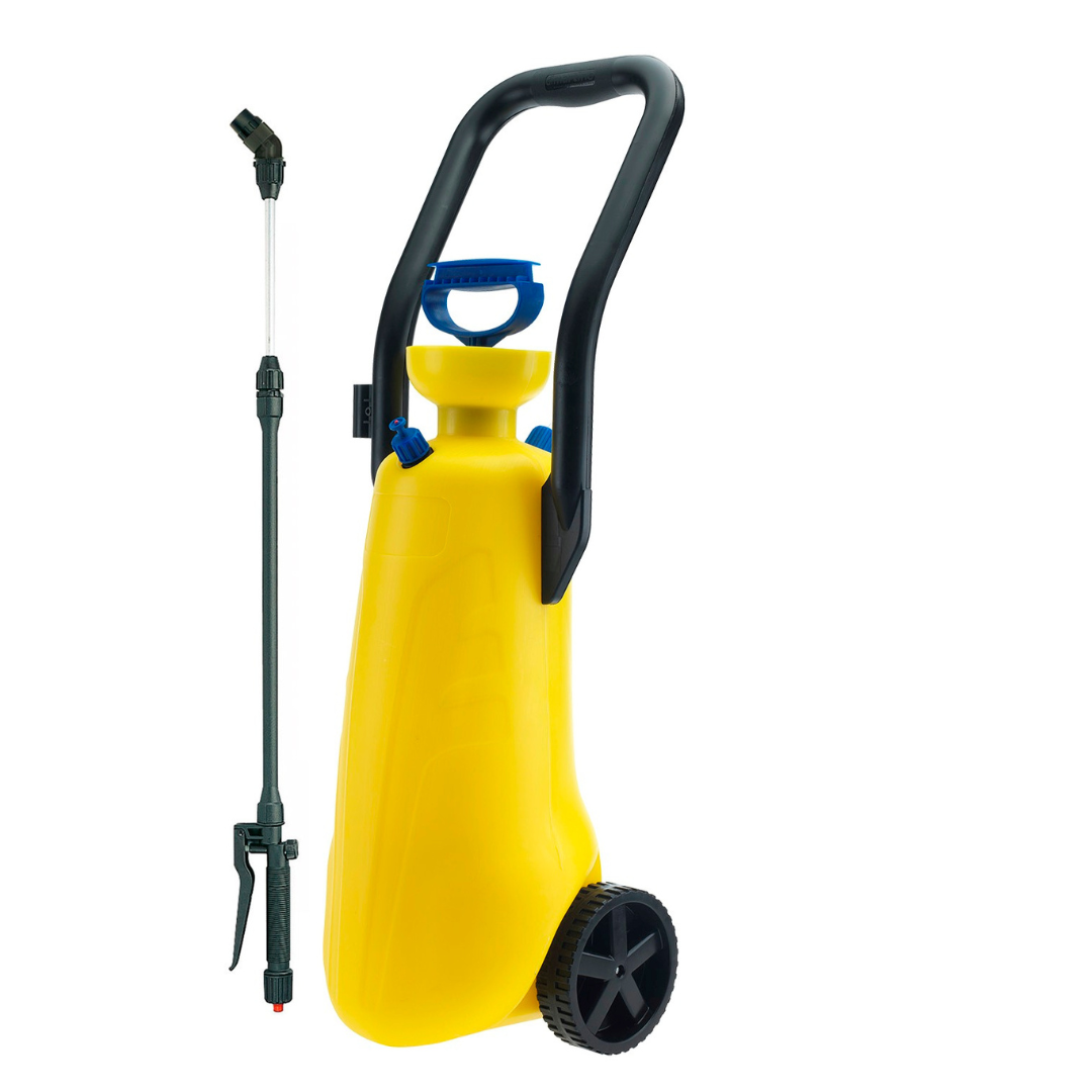wheeled garden sprayer uk DiMartino 15Ltr Wheeled Pressure Pump Garden Sprayer – Conka