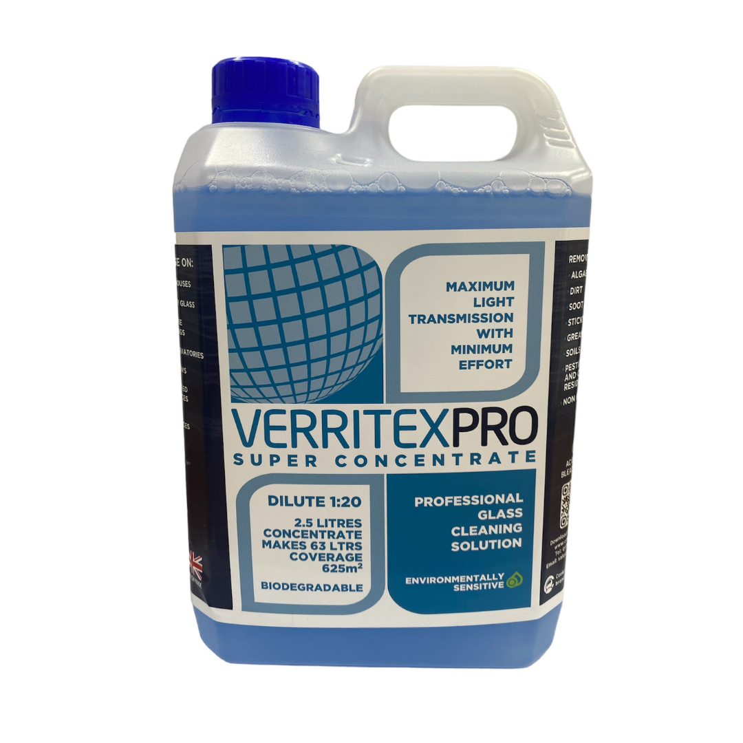 Verritex Pro Professional Glass Cleaner Concentrate 5ltr