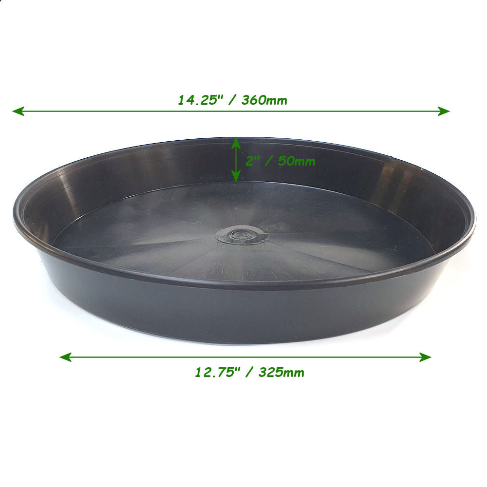 35cm (14") Large Heavy Duty Saucers for Flower Plant Pots.