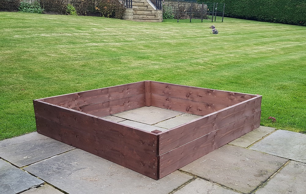 4ft x 4ft Raised Bed Complete With Free Irrigation Kit