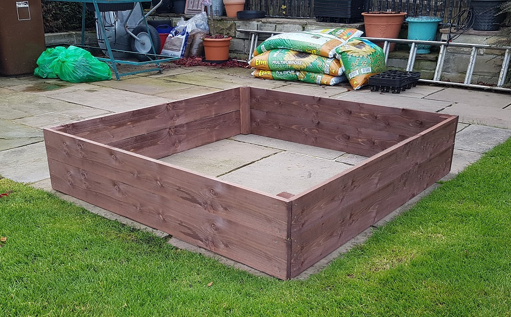 4ft x 8ft Raised Bed Complete With Free Irrigation Kit