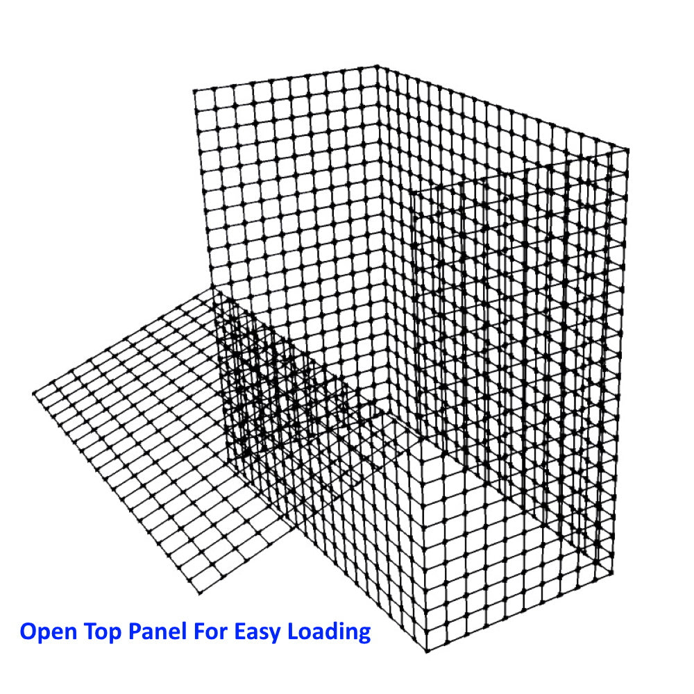 500Ltr Garden Waste Compost Bin-Wire Mesh