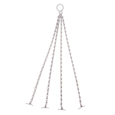 4 Strand "toggle" Hanging Basket Chains for 14" Plantopia Easy Fill® Baskets