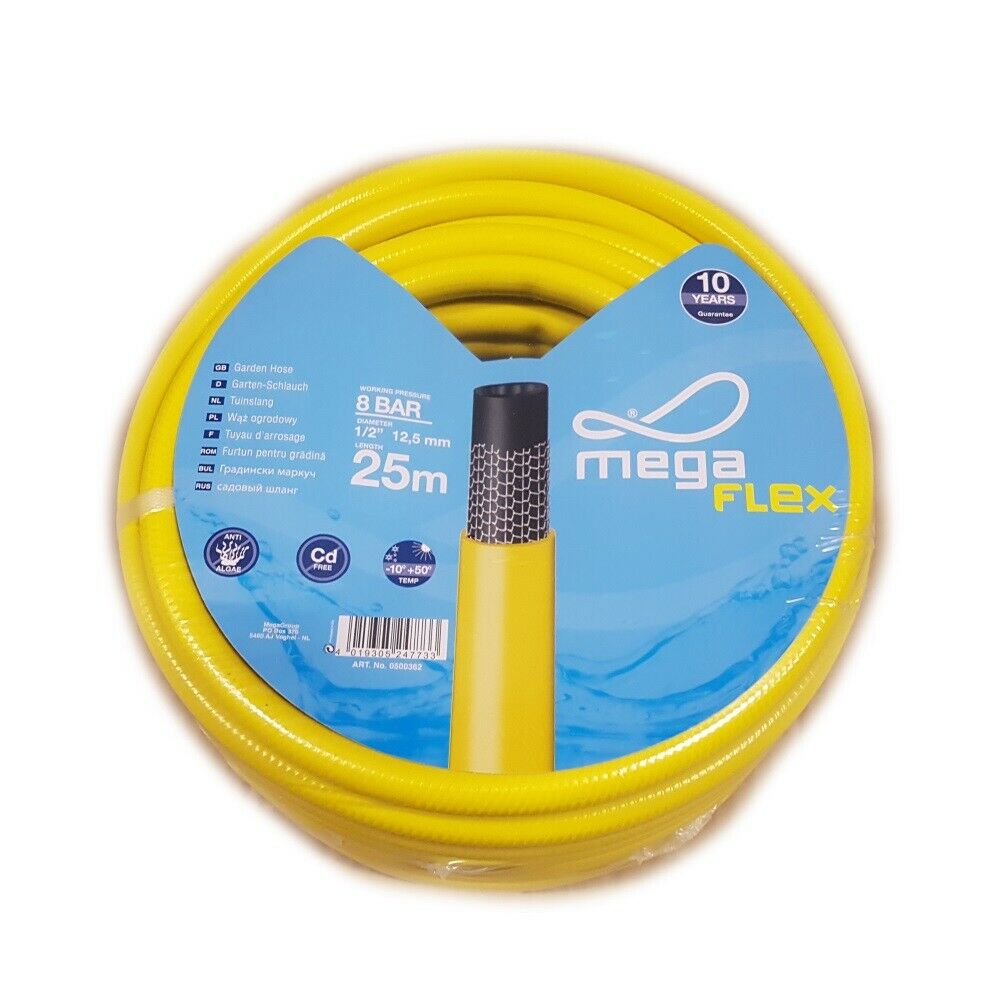1/2" x 25m Tricoflex Professional Garden No Kink Hosepipe