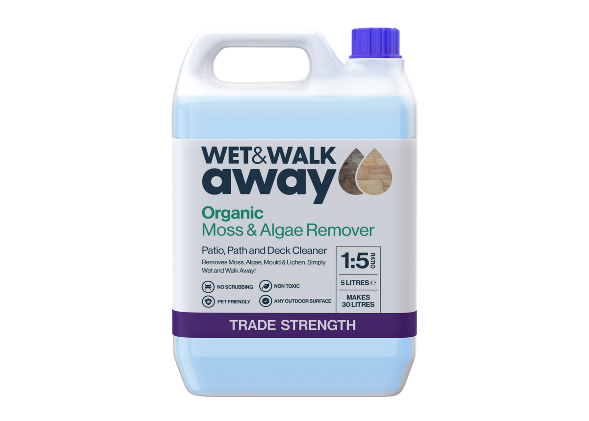 Conka outdoor cleaning products for moss, algae and lichen