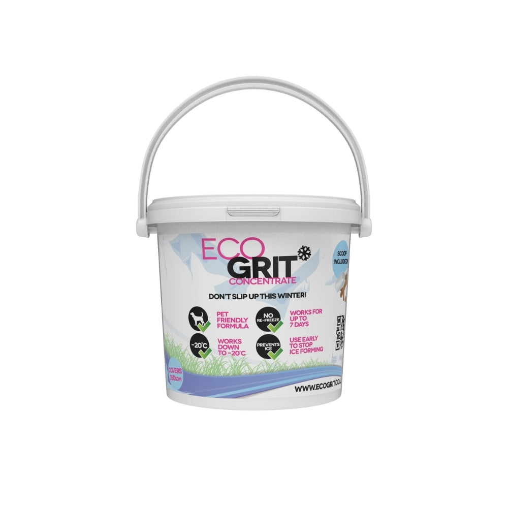 De-icing salt and grit for paths and drives