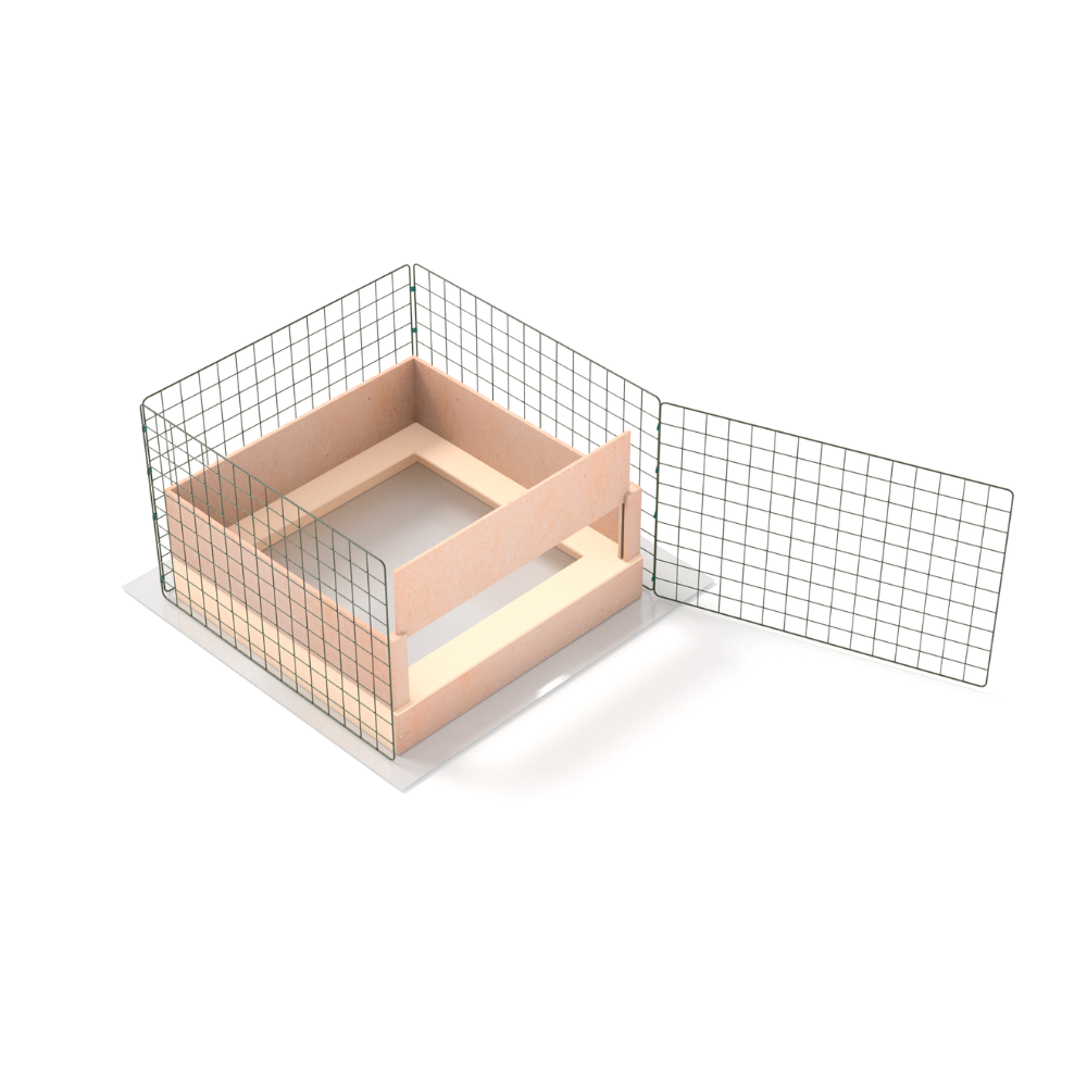75cm x 75cm whelping pen and accessories