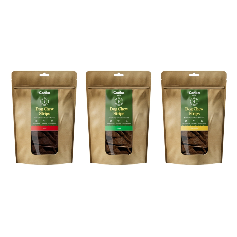 Natural dog chews