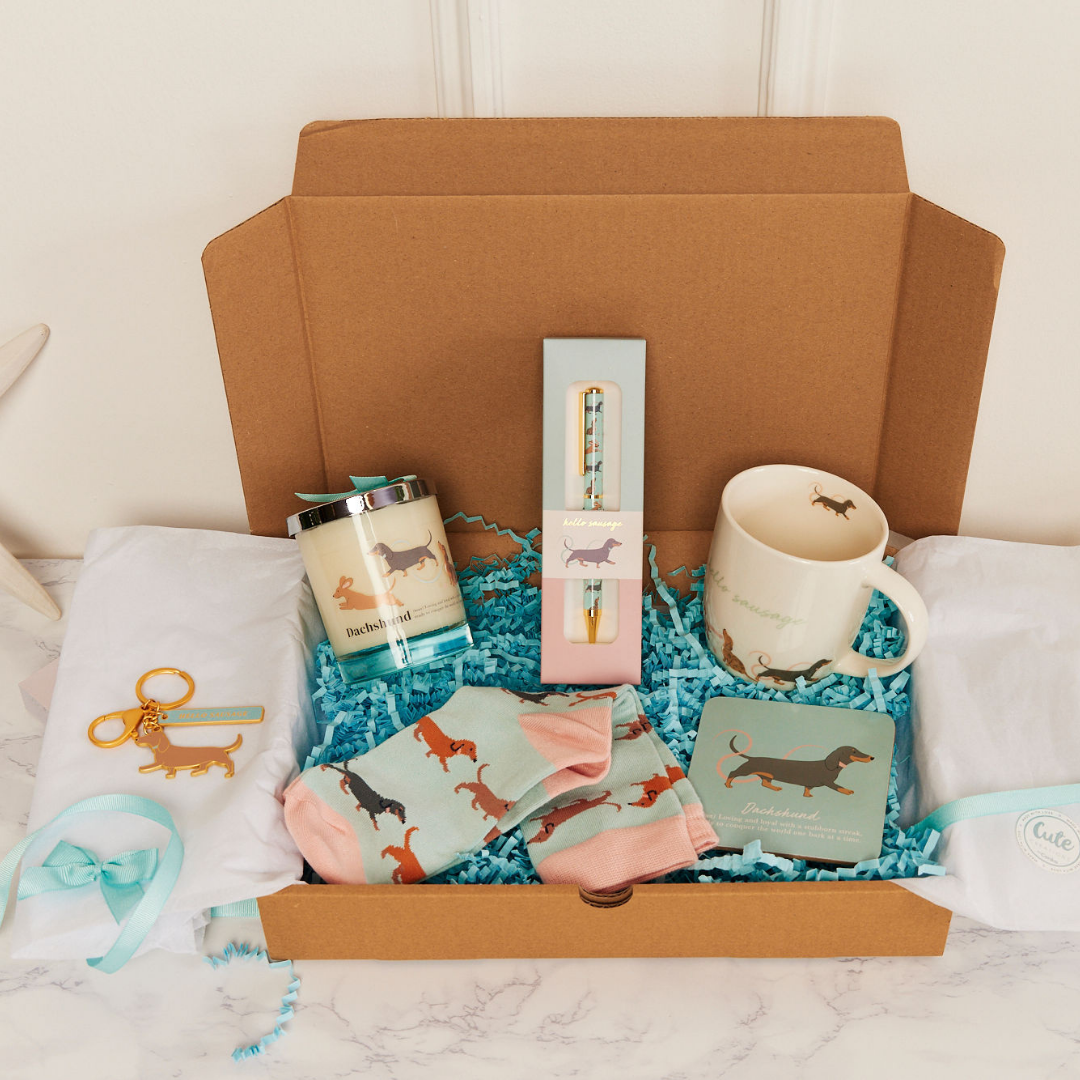 Warm Soles and Goals gift set with socks, candle, coaster, mug, pen and keyring