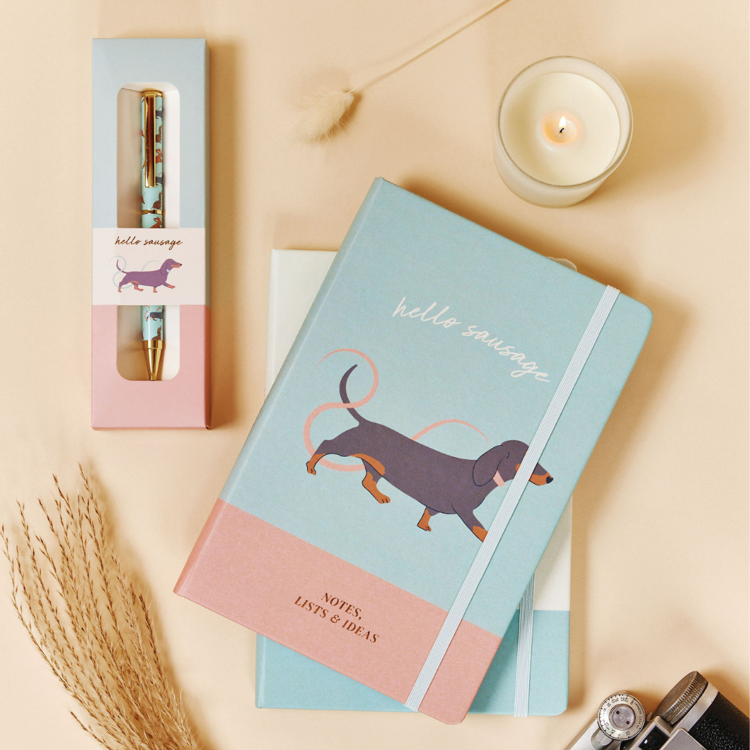 Scripted Moments notebook and pen gift set