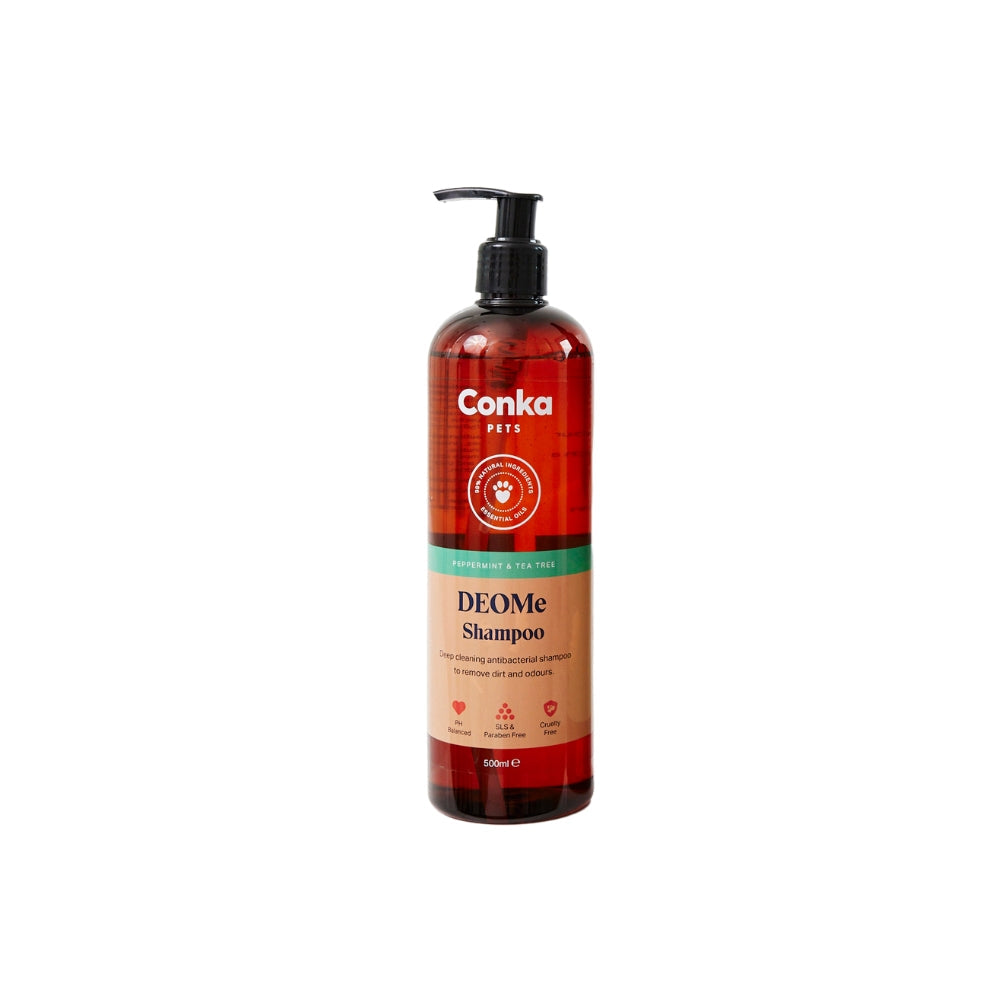 Deodorising dog shampoo and conditioner