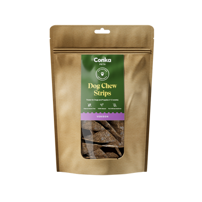 100% Natural Venison Dog Chews