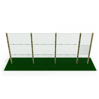 Permanent Dog Fence 1.5m High – 50mm Puppy-Proof Mesh – Tall Garden Boundary