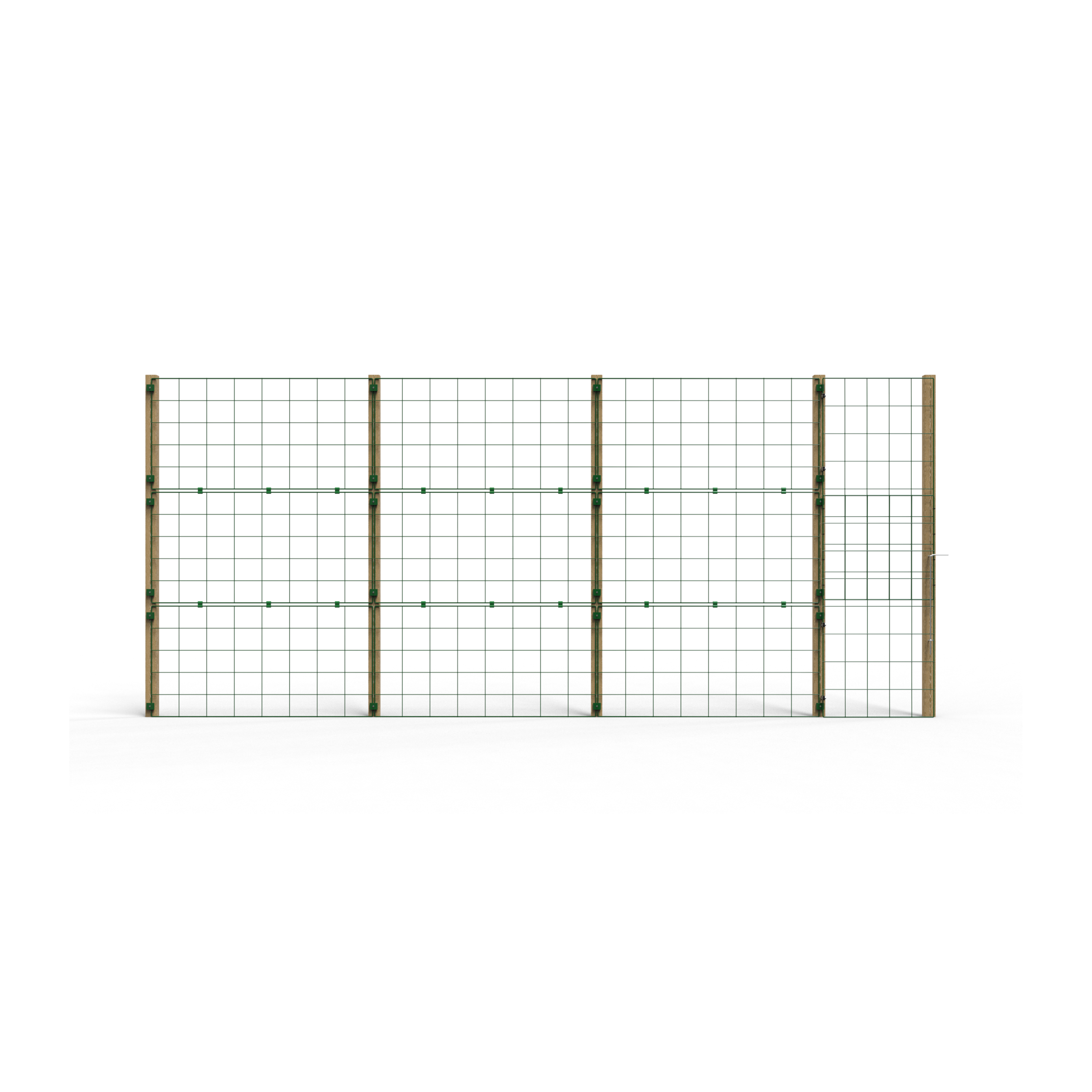 1.5m High Garden Fencing - Standard 100mm x 125mm Mesh