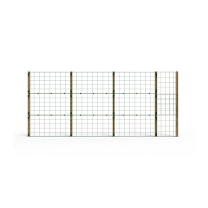 1.5m High Outdoor Mesh Panel Fence – Ideal for All Dogs