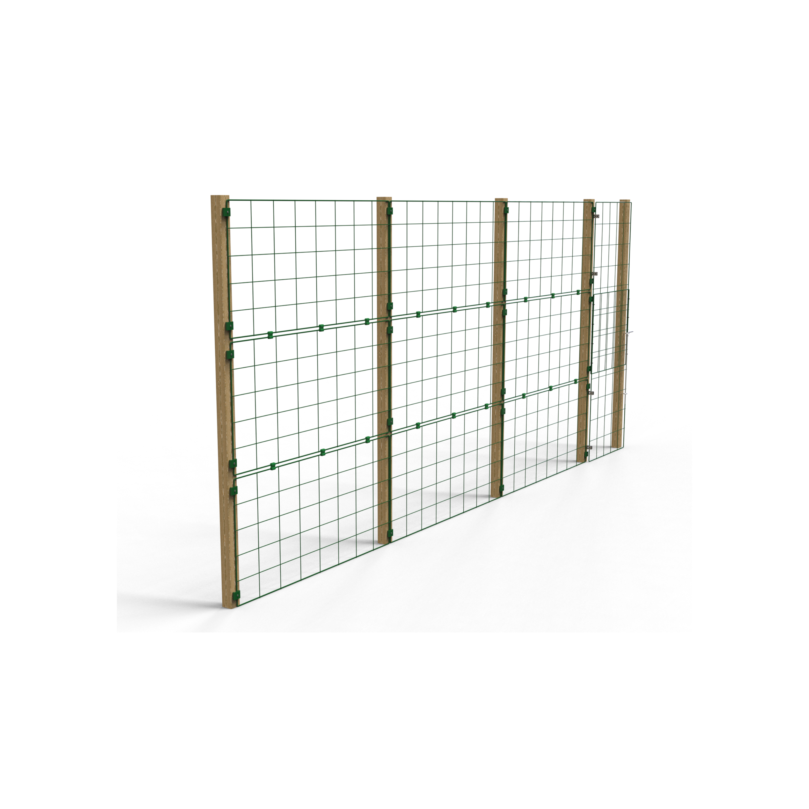 1.5m High Garden Fencing - Standard 100mm x 125mm Mesh