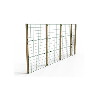 1.5m High Outdoor Mesh Panel Fence – Ideal for All Dogs