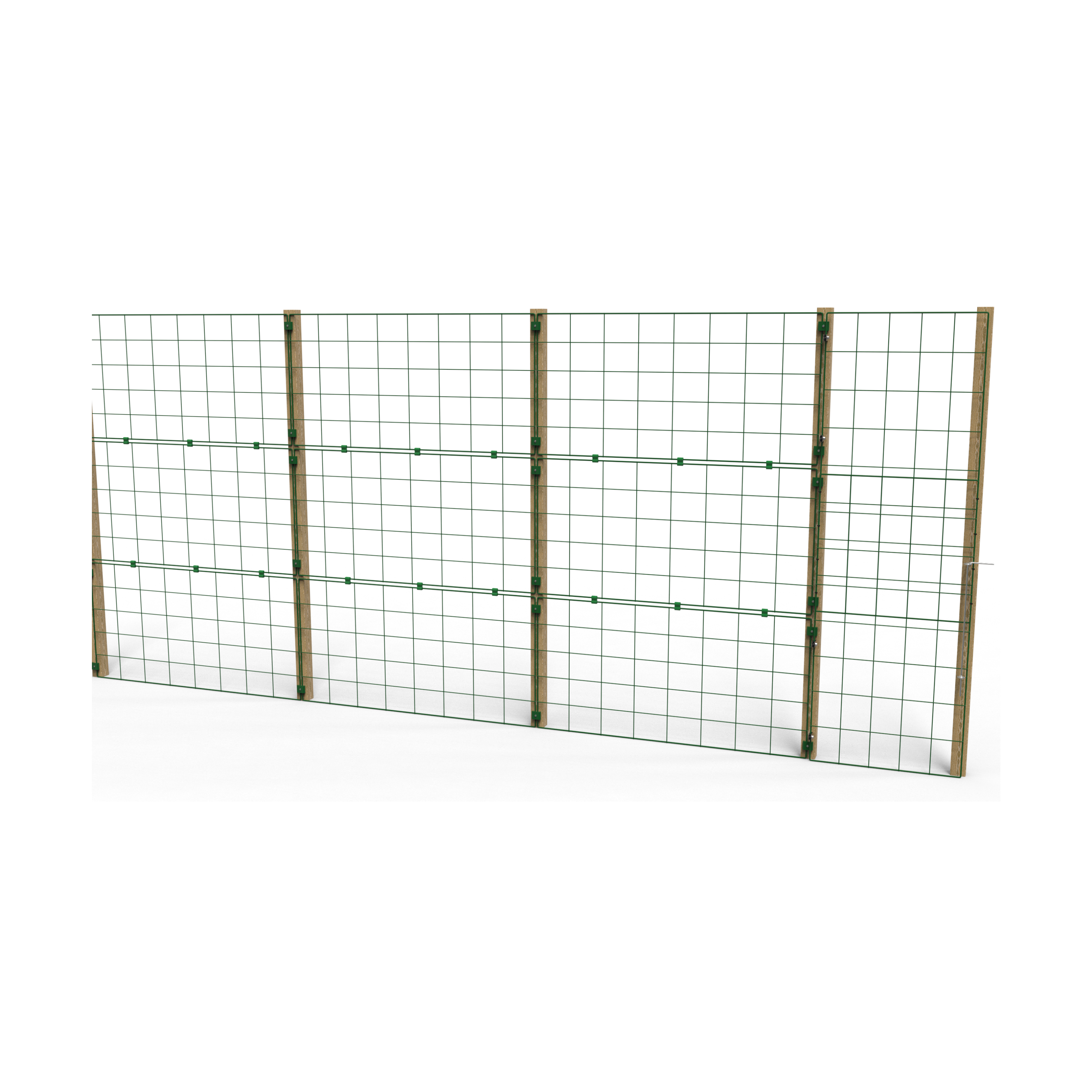 1.5m High Garden Fencing - Standard 100mm x 125mm Mesh