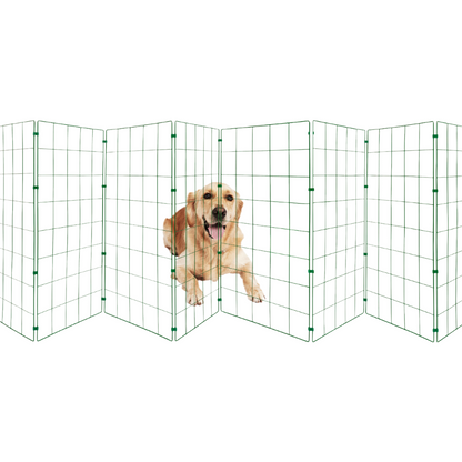 1m High Folding Dog Fence - 100mm x 125mm Mesh Size