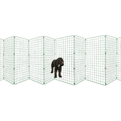 1m High - PANELS & CLIPS ONLY - To Extend a Dog Fence - (50mm x 50mm Mesh)