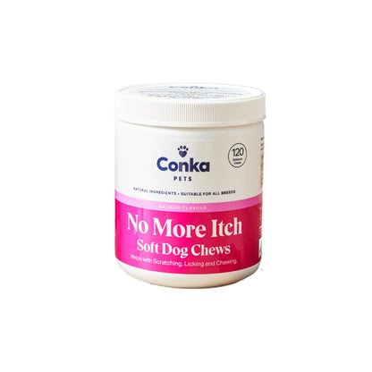 Conka Pets No More Itch Salmon Flavoured Dog Chews