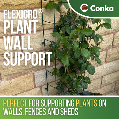 Flexigro Garden Trellis Plant Support Flat Panels Wall Plant Support Mesh For Climbing Plants