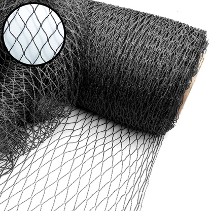Extra Strong Woven Mesh Garden Netting. Heavy Duty Anti Bird Pond Fruit, Pea Plant Protection. Professional Grade. Various Sizes.