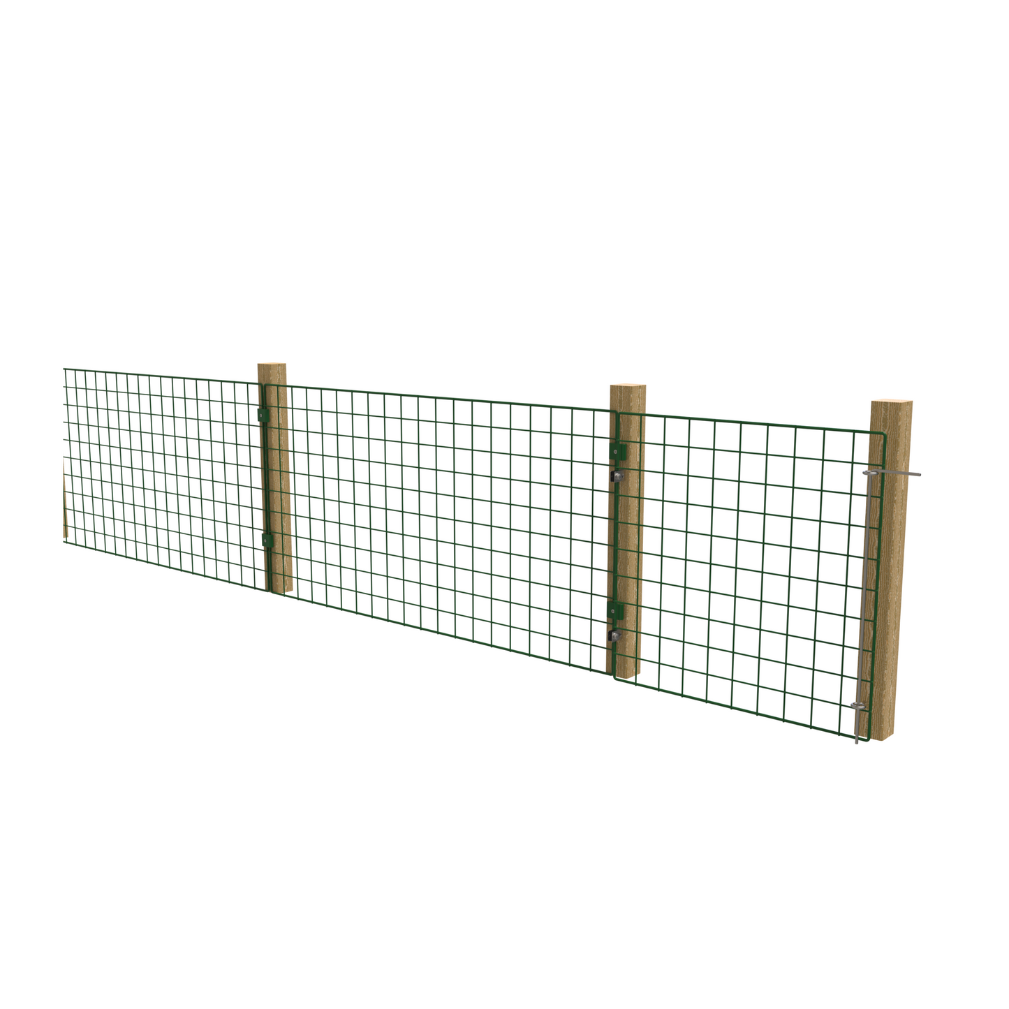 50cm High 50mm Mesh Permanent Dog Fence