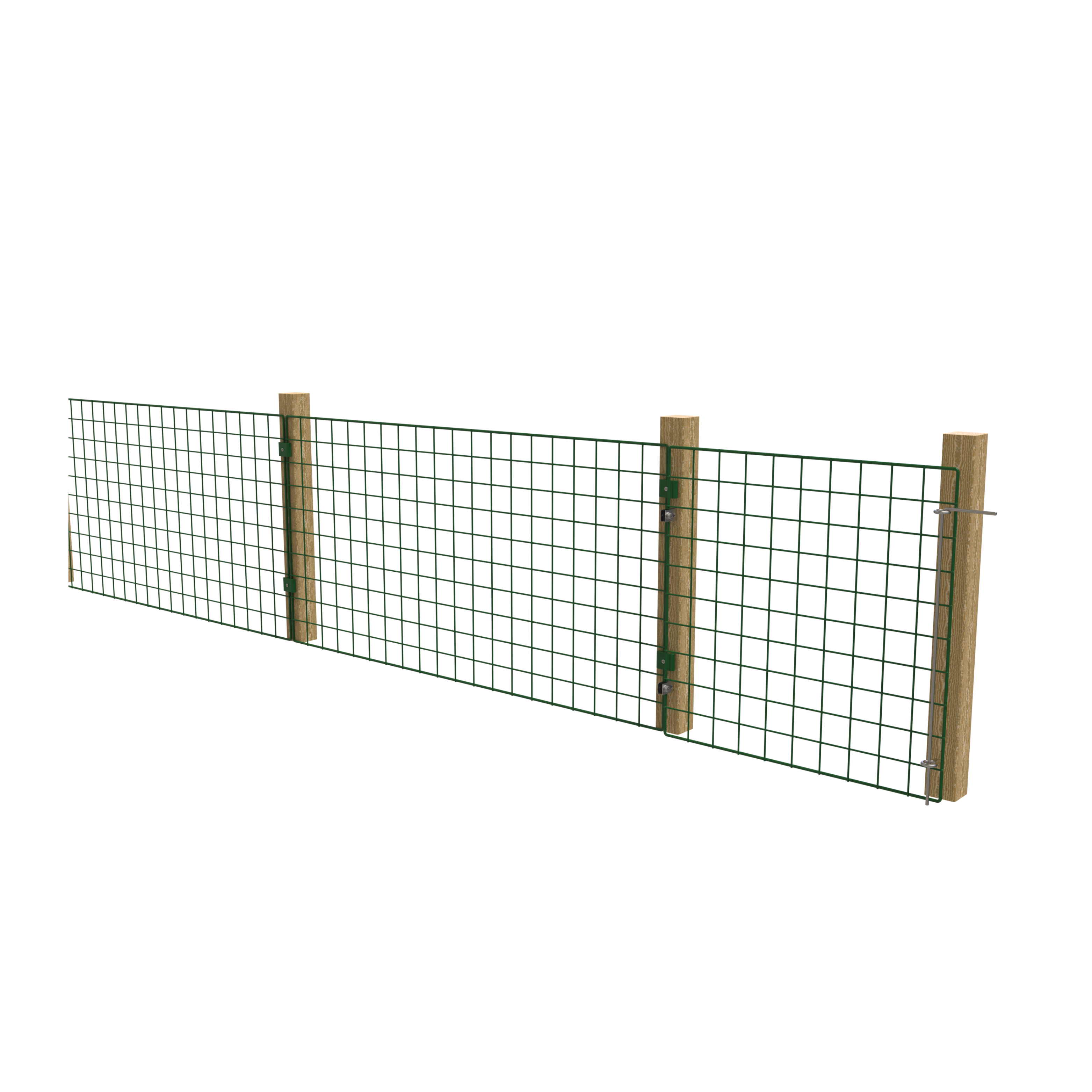 0.5m High Outdoor 50mm Mesh Panel Fence – Ideal for Small Dogs