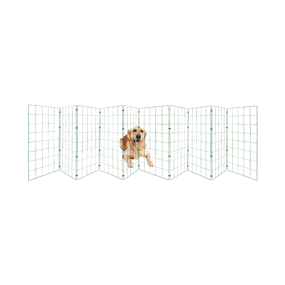1m High Foldable Dog Fencing - 100mm x 125mm Mesh Size