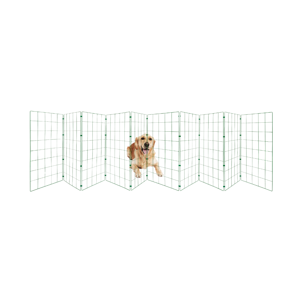 1m High Foldable Dog Fencing 100mm x 125mm Mesh Size Conka