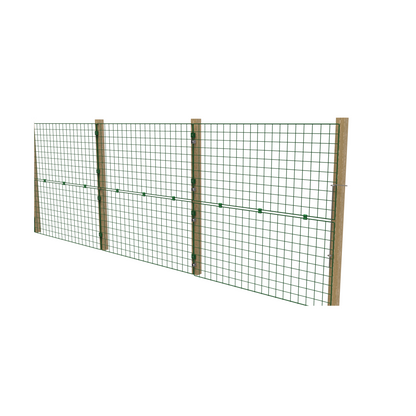 1m High Permanent Fencing -Small 50mm Mesh