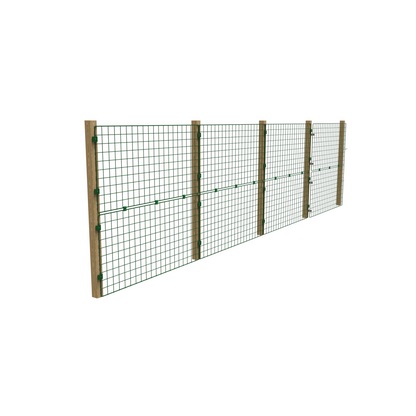 1m High Permanent Fencing -Small 50mm Mesh