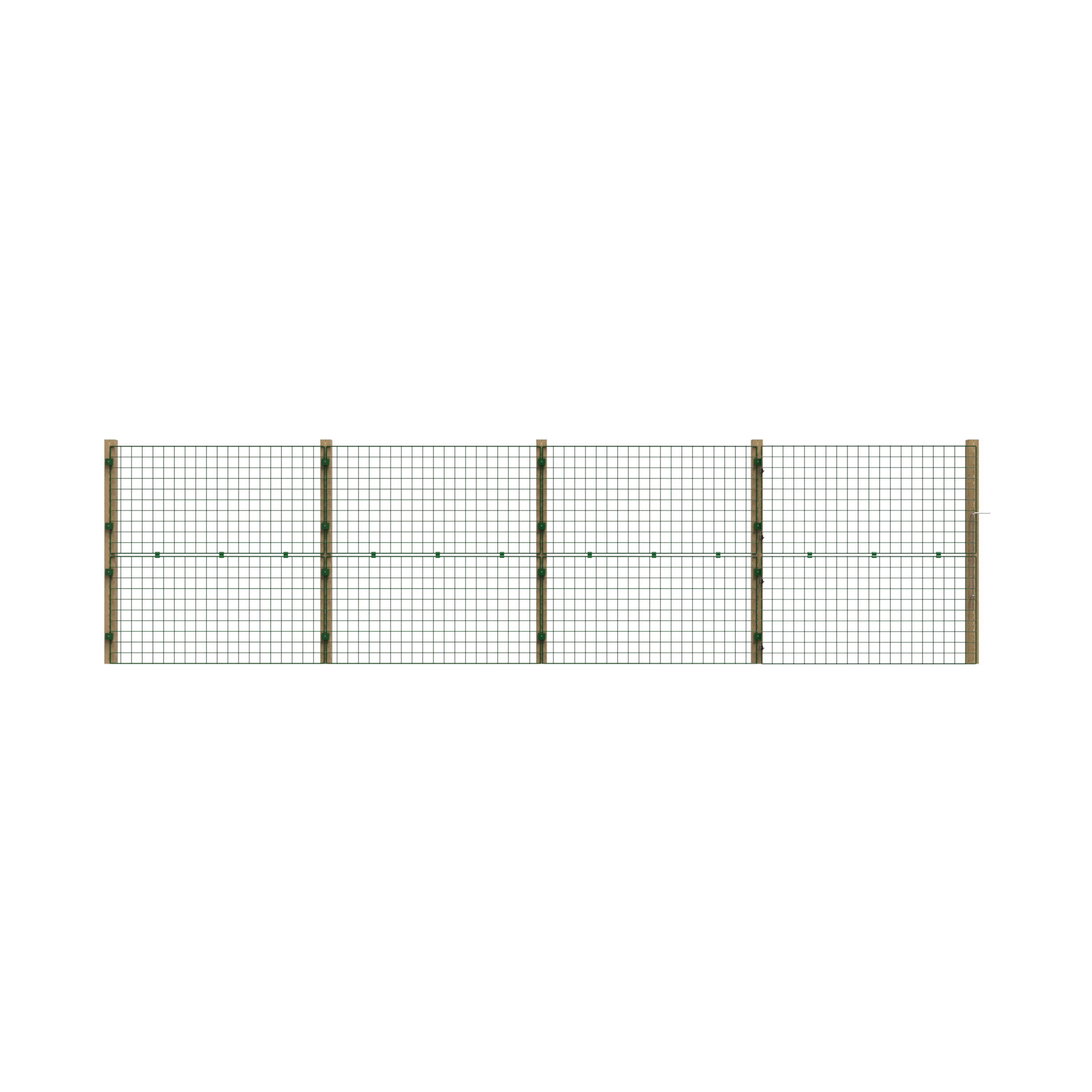 1m High Outdoor Dog Fence – Durable 50mm Mesh Panels, Perfect for All Dog Breeds