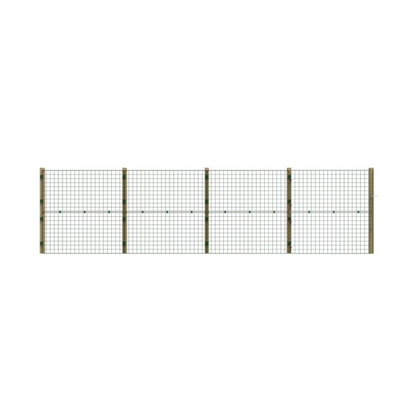 1m High Outdoor Dog Fence – Durable 50mm Mesh Panels, Perfect for All Dog Breeds