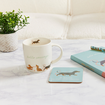 Set of 4 Cute Labrador Mugs