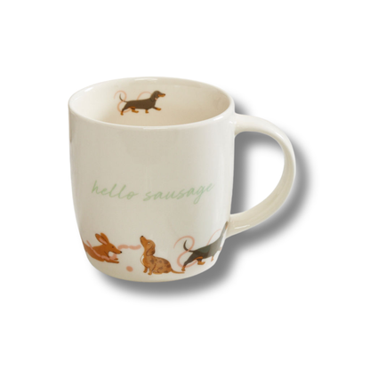 Dachshund Mug & Coaster Set