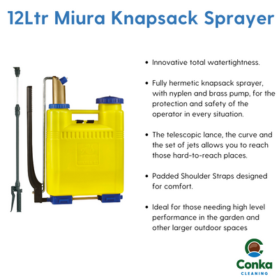 Dimartino Miura 12Ltr Garden Pressure Sprayer Knapsack