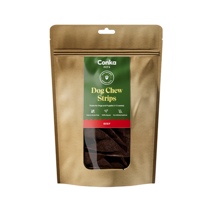 100% Natural Beef Dog Chews