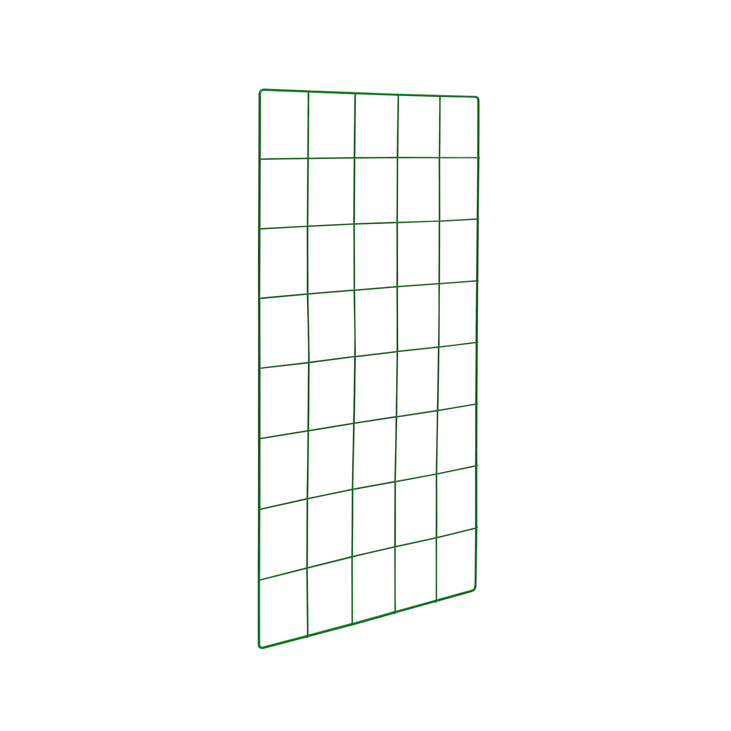 Wire Mesh Panels - PVC Coated 1m x 0.5m - 100mm x 125mm Holes Green Fencing Sheet