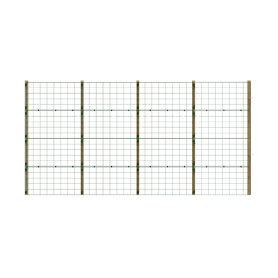 2m High Outdoor Mesh Panel Fence – Ideal for All Dogs
