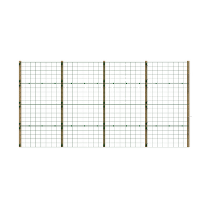 2m High Outdoor Mesh Panel Fence – Ideal for All Dogs