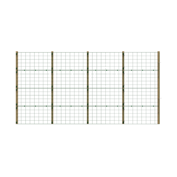 2m High Outdoor Mesh Panel Fence – Ideal for All Dogs