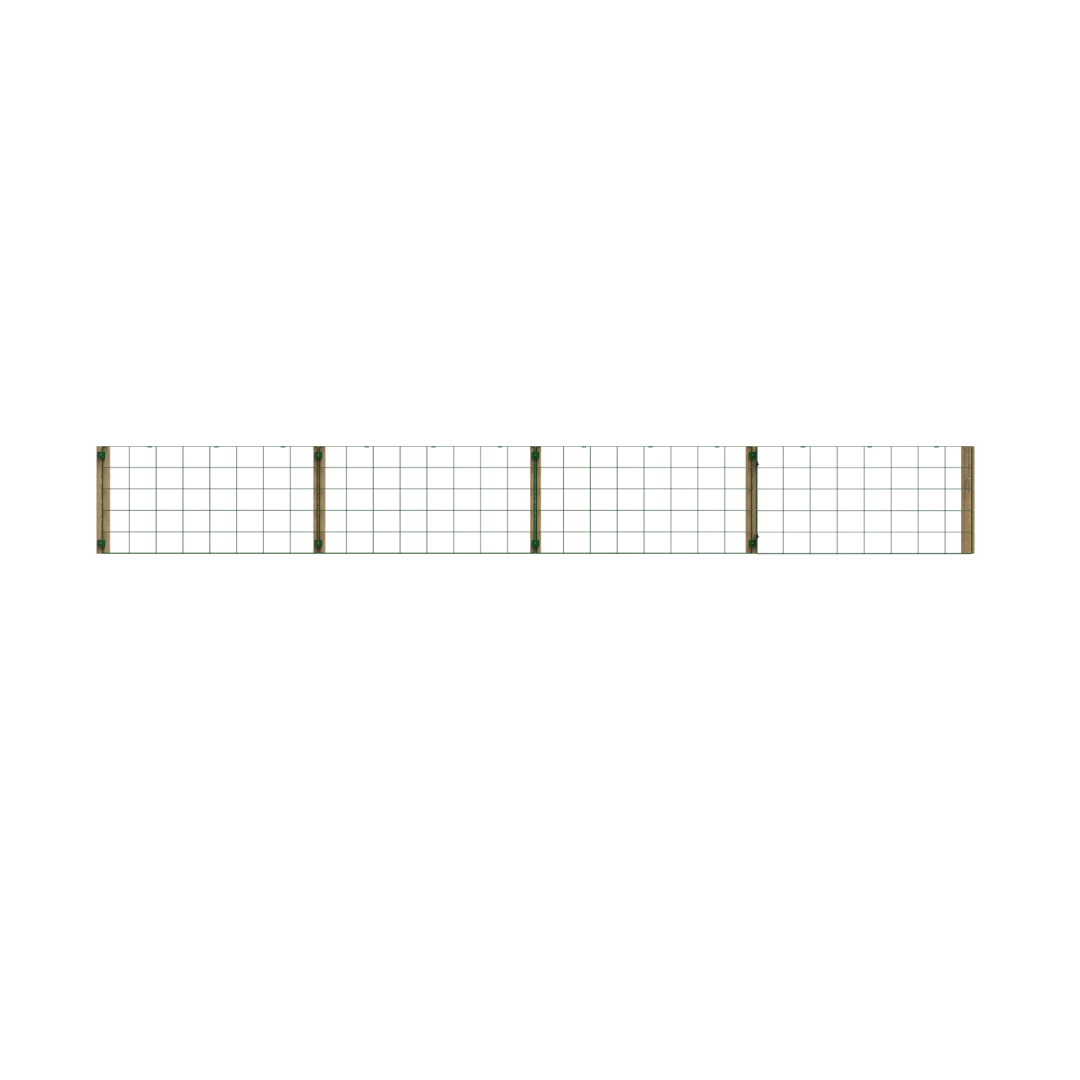 0.5m High Outside Mesh Panel Fence – Ideal for Small Dogs
