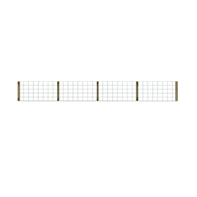 0.5m High Outside Mesh Panel Fence – Ideal for Small Dogs