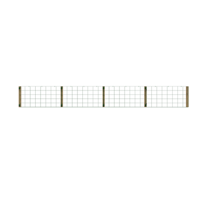 0.5m High Outside Mesh Panel Fence – Ideal for Small Dogs