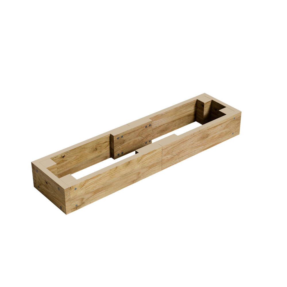 Wooden Garden Raised Grow Beds - FSC Treated Timber - Various Sizes